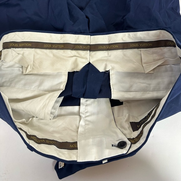 Louis Vuitton Mens Flat Front Pants mens pants Size 44 - Picture 6 of 14